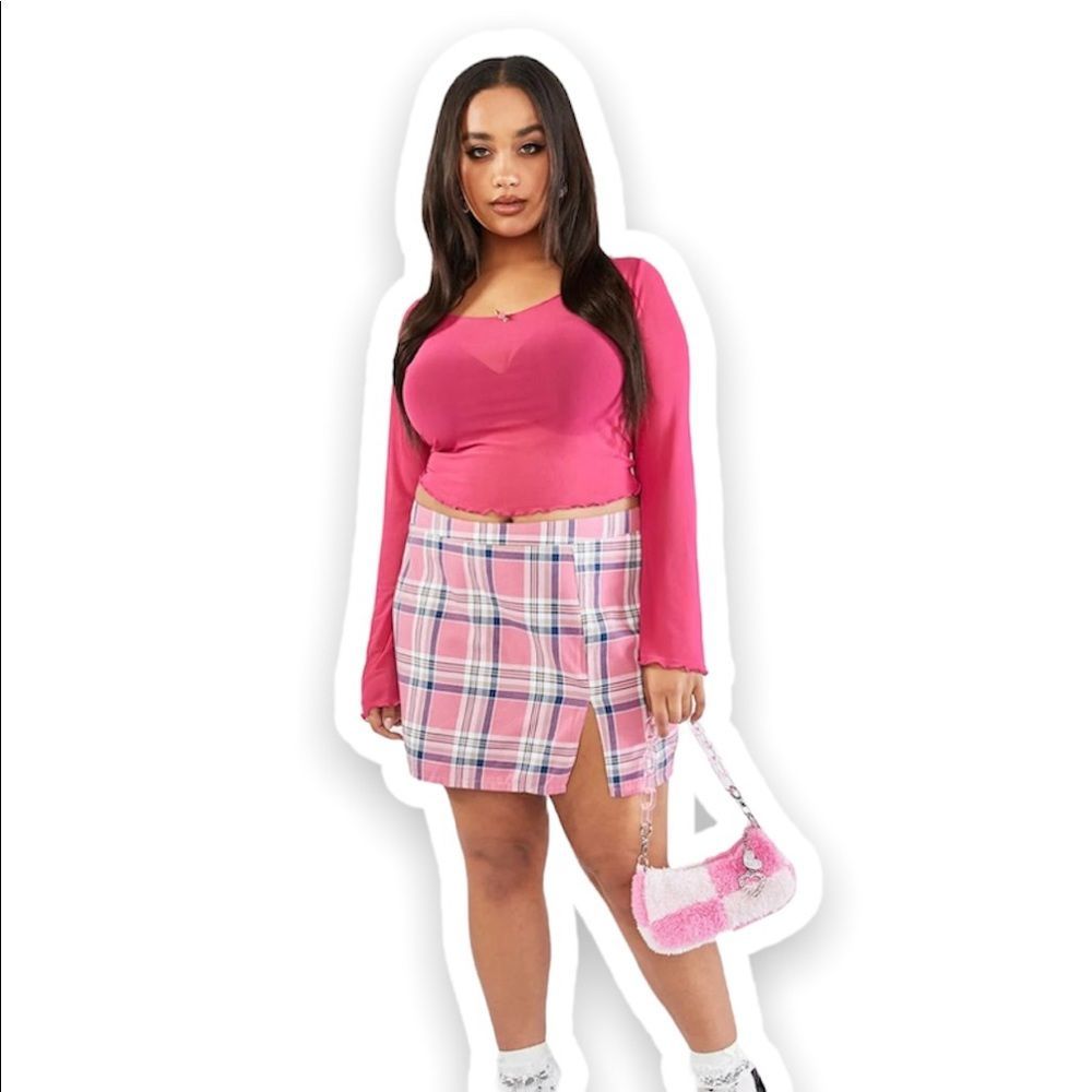Dolls Kill | Call Me Up Mesh Top